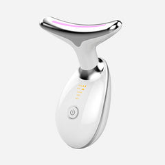 7-Color Microcurrent Beauty Facial Massager – Skin Firming Device