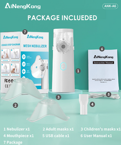 Portable Nebulizer Handheld Inhaler Device