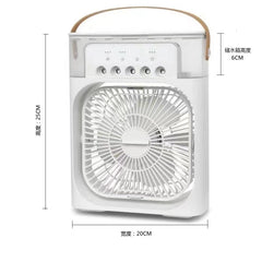 Portable 3-in-1 Air Cooler Fan with Humidifier