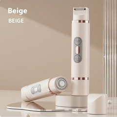 Dual-Head Electric Shaver – Women's Painless Epilator & Hair Trimmer