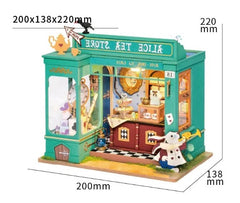 Robotime DIY Miniature Dollhouse Kit â€“ Build, Decorate & Play