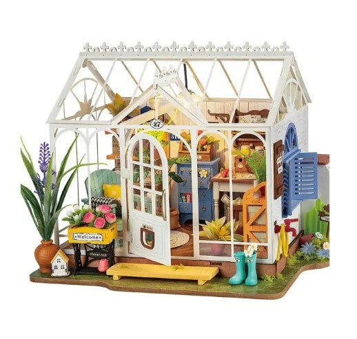 Robotime DIY Miniature Dollhouse Kit â€“ Build, Decorate & Play