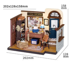 Robotime DIY Miniature Dollhouse Kit â€“ Build, Decorate & Play