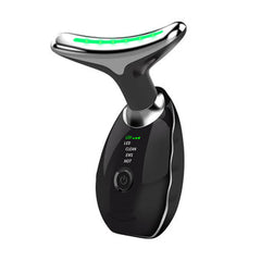 7-Color Microcurrent Beauty Facial Massager – Skin Firming Device