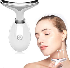 7-Color Microcurrent Beauty Facial Massager – Skin Firming Device