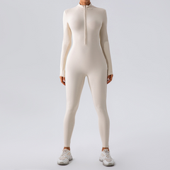 Fleece-Lined Yoga Jumpsuit â€“ Warm, Stretchy & Ready for Any Workout