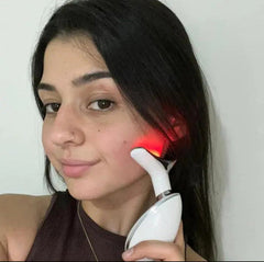 7-Color Microcurrent Beauty Facial Massager – Skin Firming Device