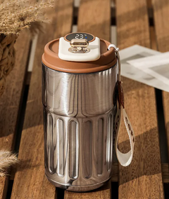 Smart Digital Thermal Bottle – Insulated Stainless Steel Travel Mug 450ml