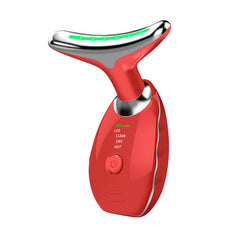 7-Color Microcurrent Beauty Facial Massager – Skin Firming Device