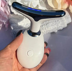 7-Color Microcurrent Beauty Facial Massager – Skin Firming Device