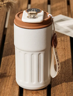 Smart Digital Thermal Bottle – Insulated Stainless Steel Travel Mug 450ml